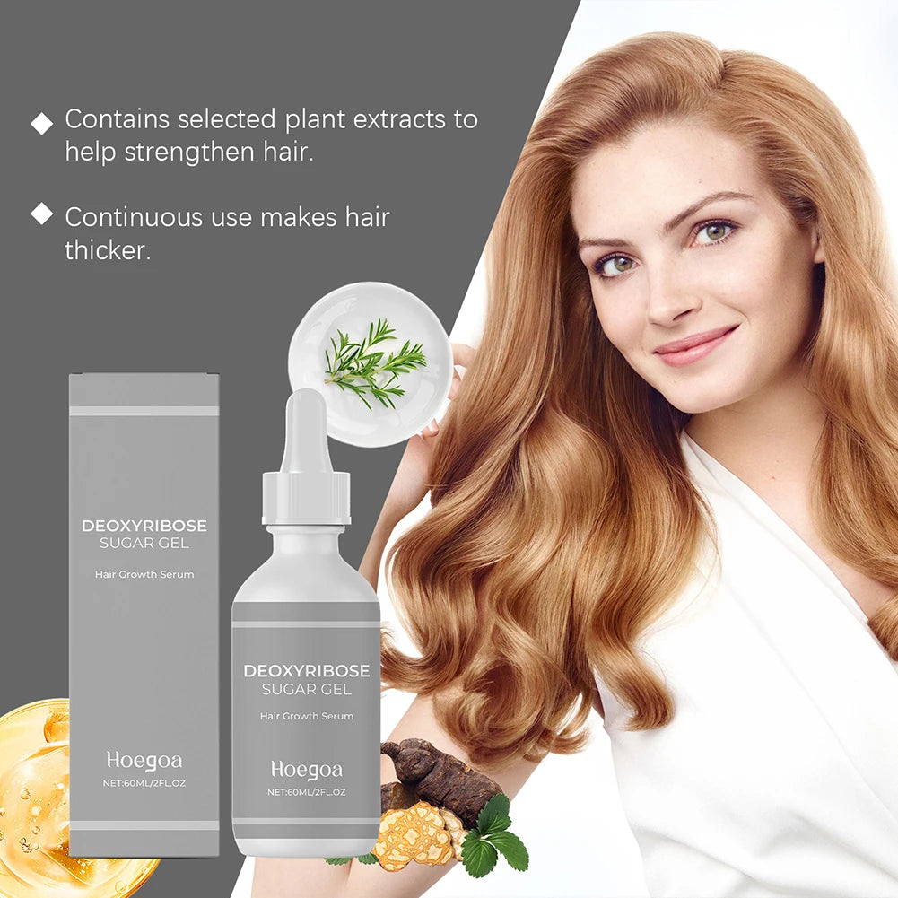 Deoxyribose Sugars Hair Growth Gel Serum | Scalpsavvy