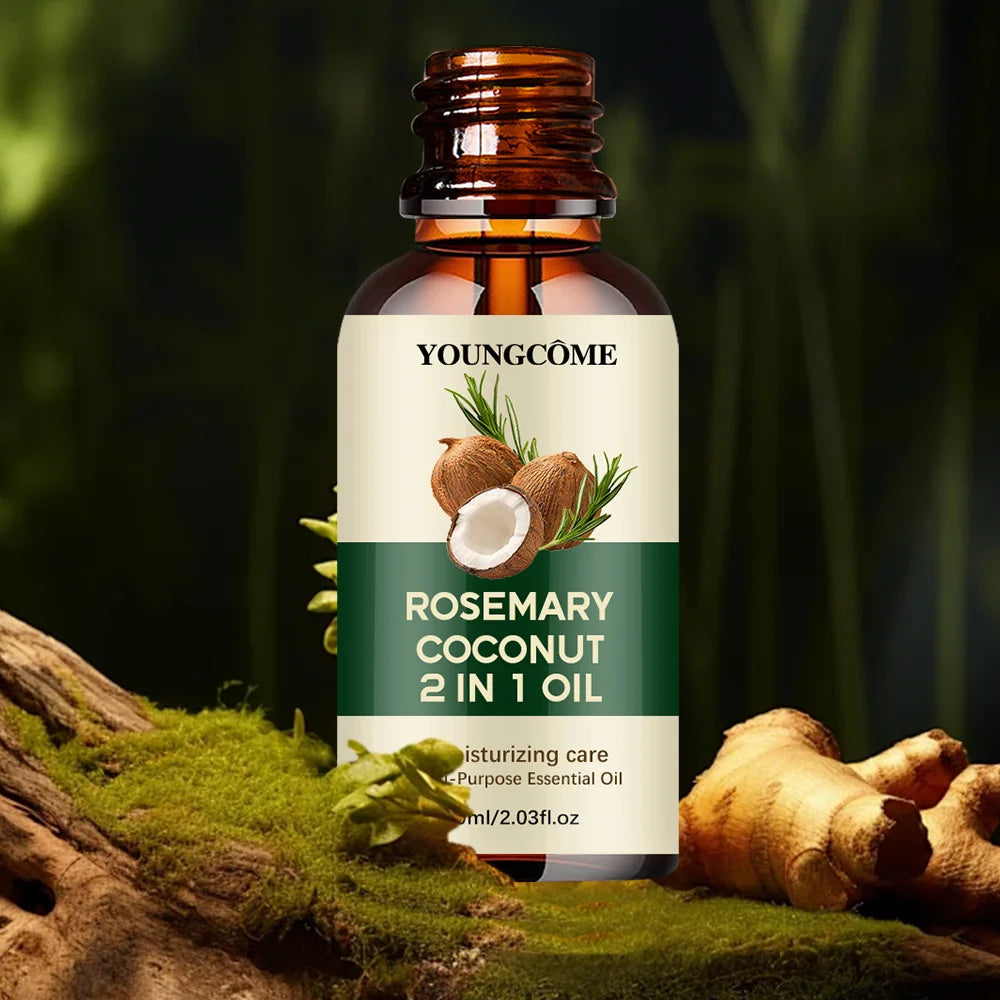 Rosemary & Coconut Scalp & Hair Treatment Oil | Scalpsavvy
