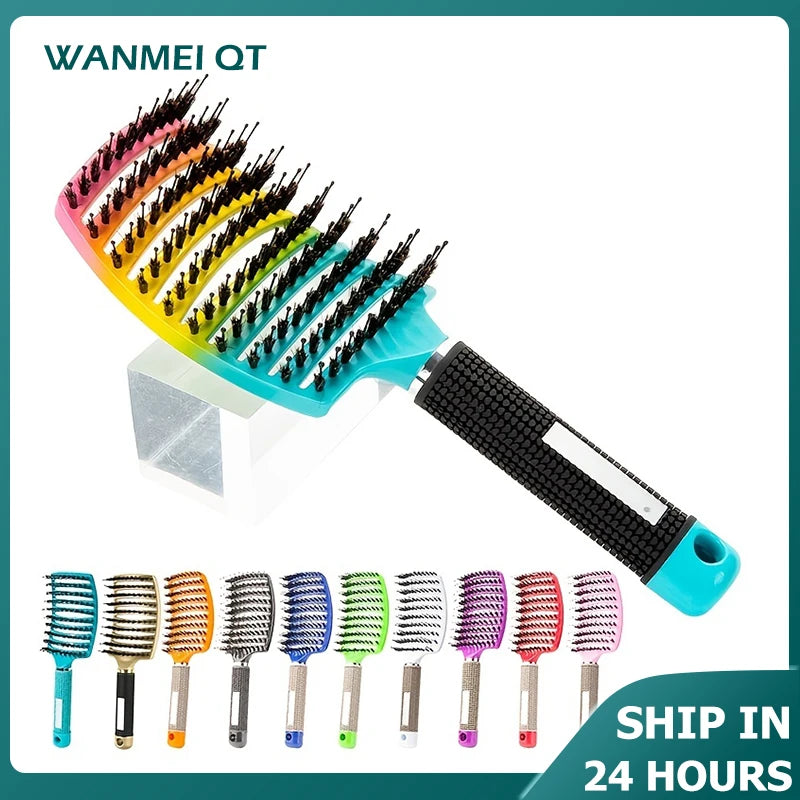 Magic Scalp Massage Detangling Hair Brush for Wet & Curly Hair | Scalpsavvy
